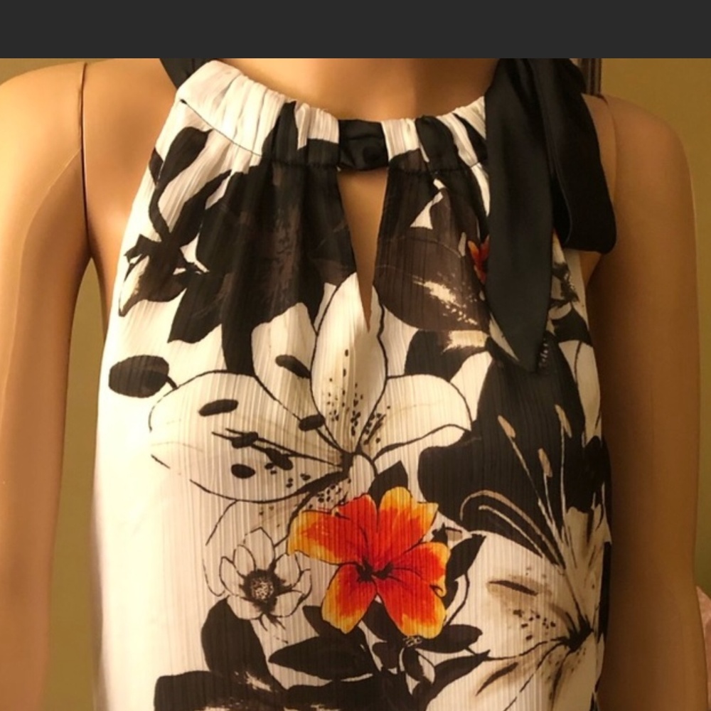 2 White House|Black Market Dressy Sleeveless Tops